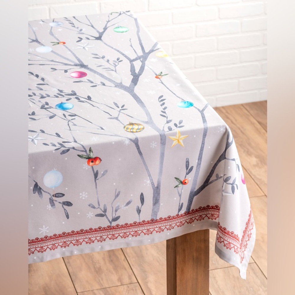 Maison d' Hermine Fairy Christmas 60” x 120”  60x120 Table Cloth